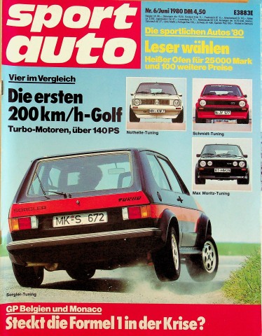 Deckblatt Sport Auto (06/1980)